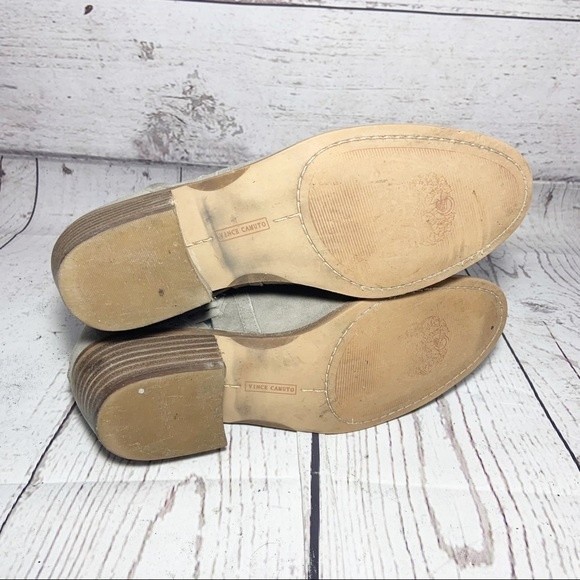 Vince Camuto Pippsy Gray Ankle Bootie Boots 7.5 - Picture 5 of 10